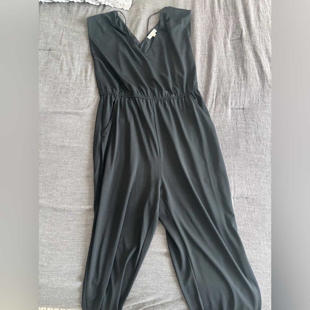 Silence + Noise Black Jumpsuit